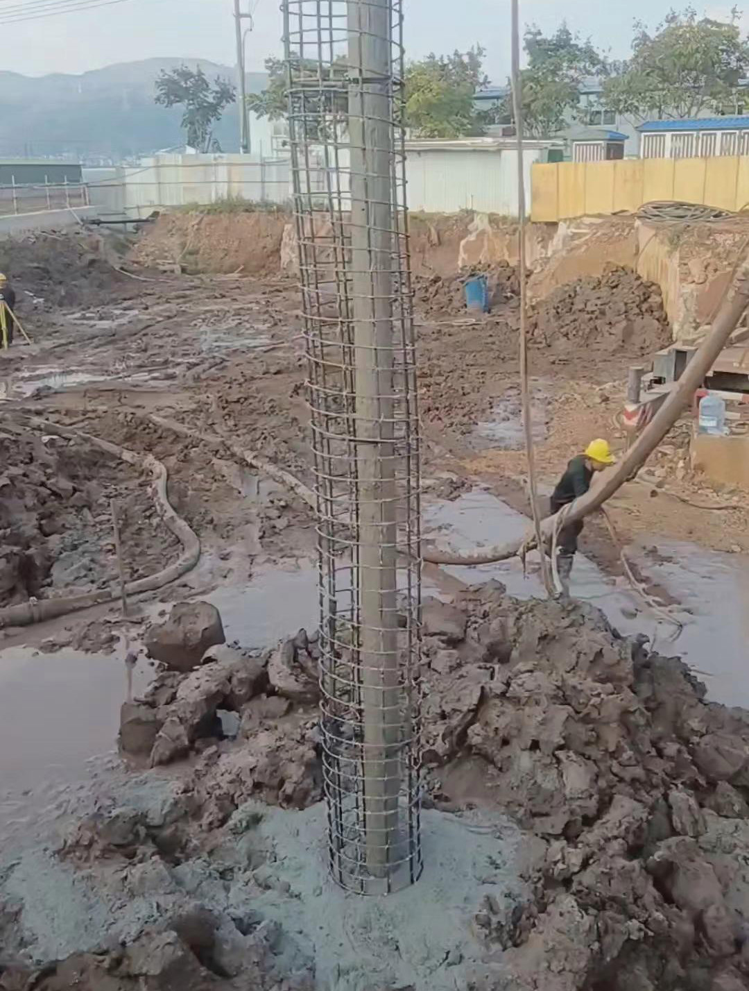 淮南潘集区长螺旋钻孔压灌桩